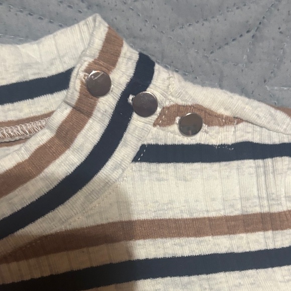 Talbots Multicolor Striped Top - Picture 4 of 4